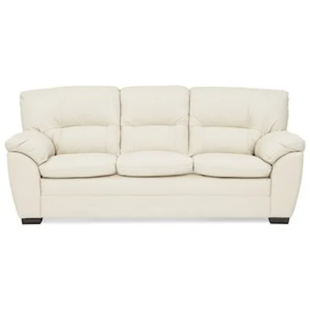 Casual Sofa with Pillow Arms